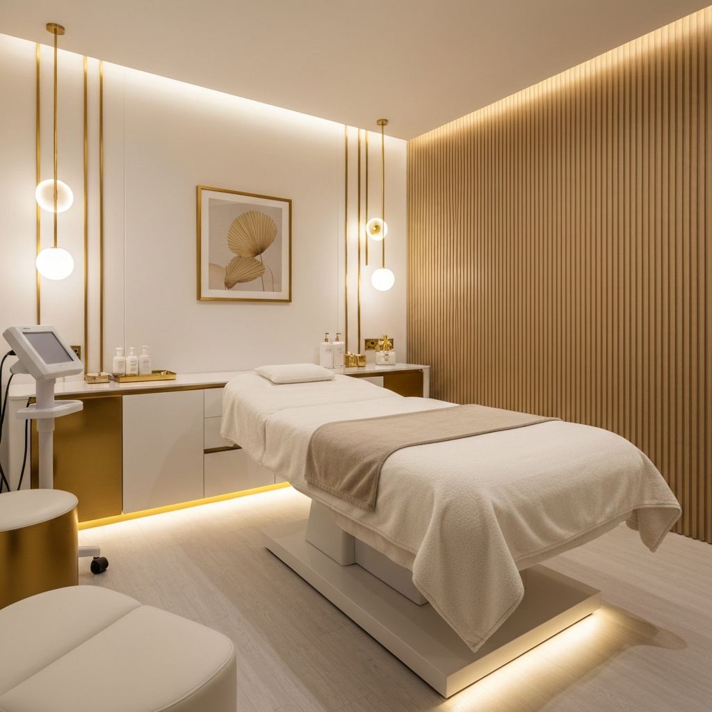Queen Bee Medspa luxury interior in Encino